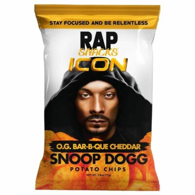 Rap Snacks Snoop Dogg O.G Bar-B-Que Cheddar 2.5Oz