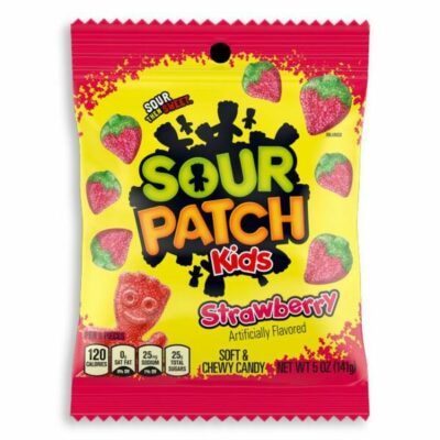Strawberry Sour Patch Kids 5 Oz